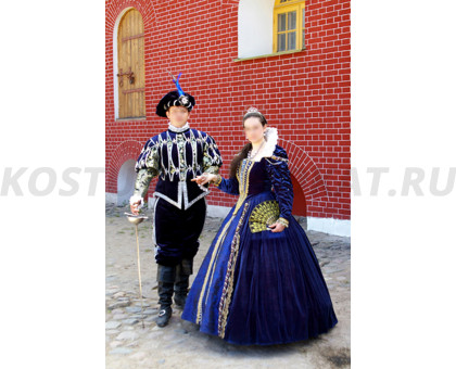 Испанский король (Ренессанс синий)