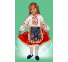 Украинская девочка (красный) 55