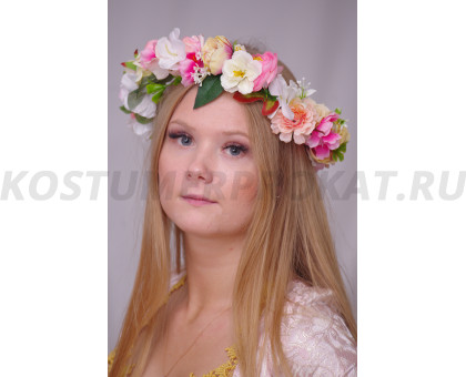 Венок цветочный (разноцветный) 7