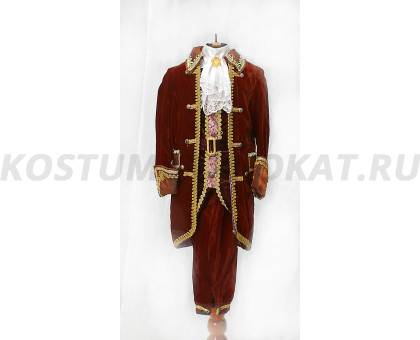 Коричневый с пряжкой (18 век) 9